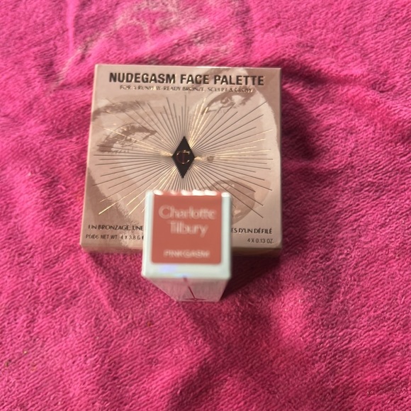 Charlotte Tilbury NEW! NUDEGASM  FACE PALETTE 
CHEEK KIT - Picture 7 of 8